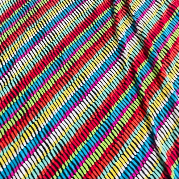 KAKTUS DIAGONAL MULTICOLOR MAXI SKIRT SIZE L - Picture 7 of 10